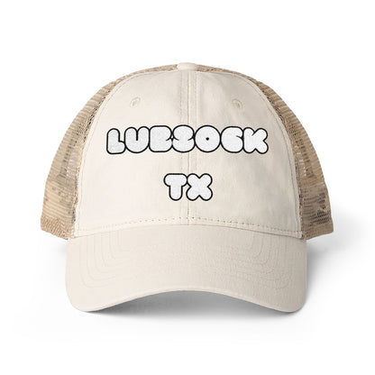 Women's Washed Mesh-Back Cap