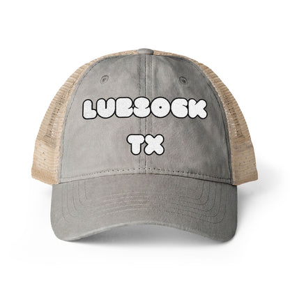 Women's Washed Mesh-Back Cap