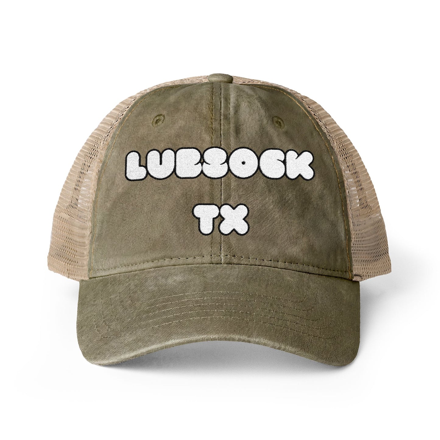 Women's Washed Mesh-Back Cap