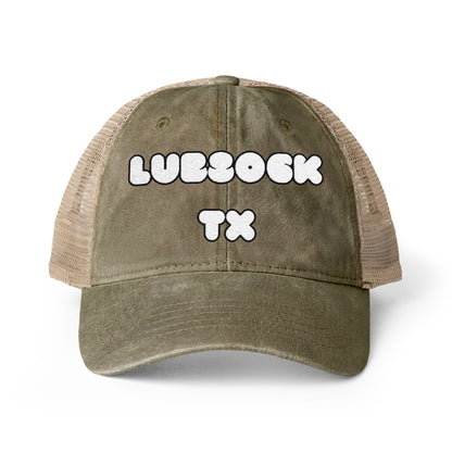Women's Washed Mesh-Back Cap