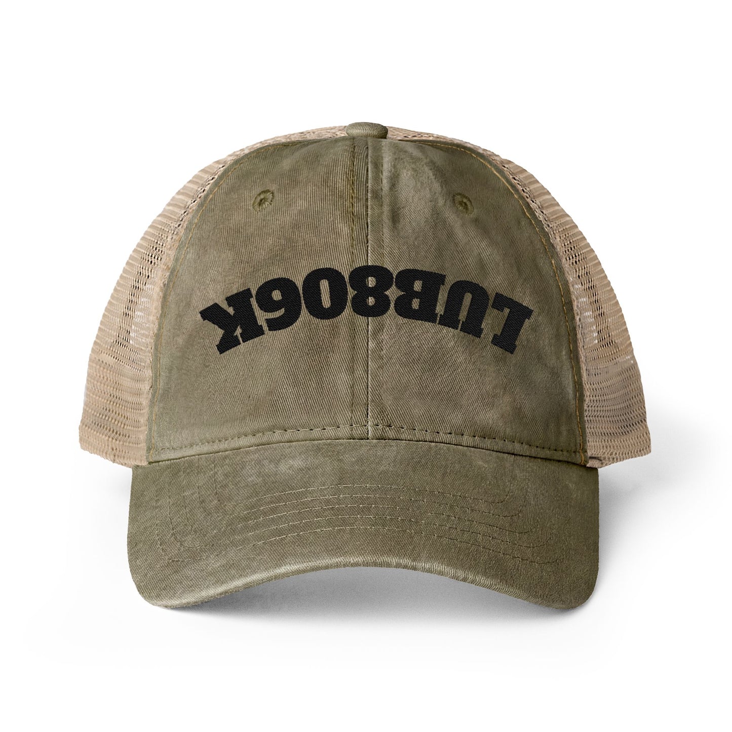 Women's Washed Mesh-Back Cap